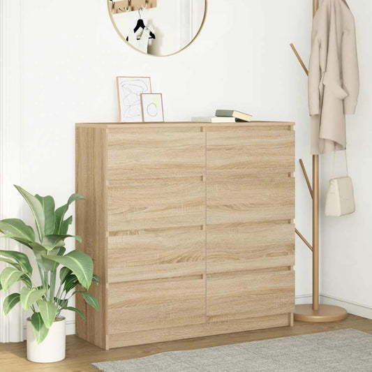 Sideboard Sonoma Oak 100x35x99 cm Engineered Wood