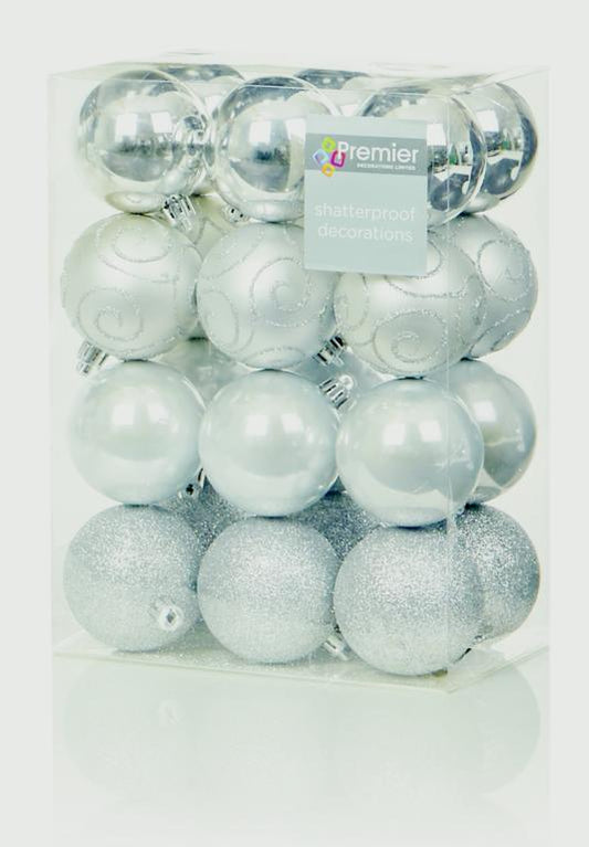 60mm Multi Finish Balls Pack 24