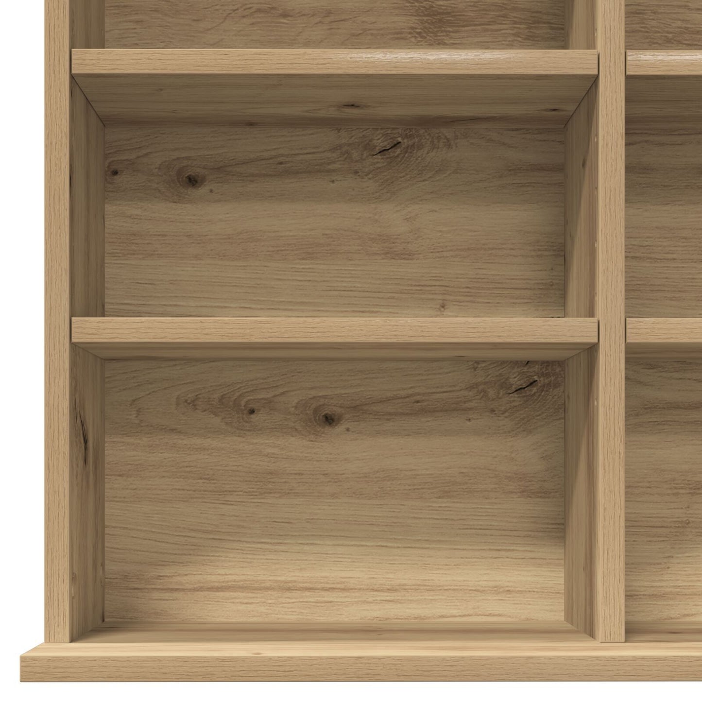 CD Cabinet Artisan oak 101 x 23 x 177.5 cm Engineered Wood
