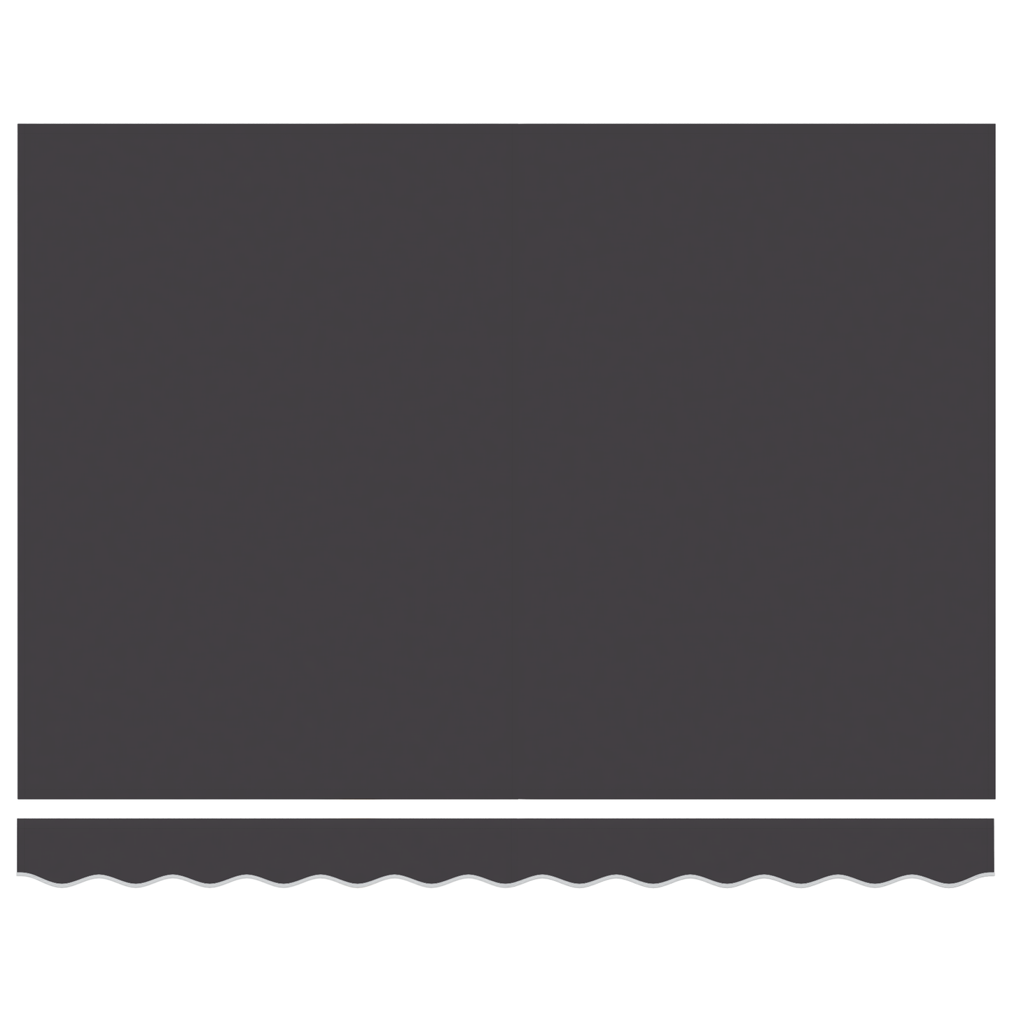 Retractable Awning Manual Grey and anthracite 300 x 250 cm