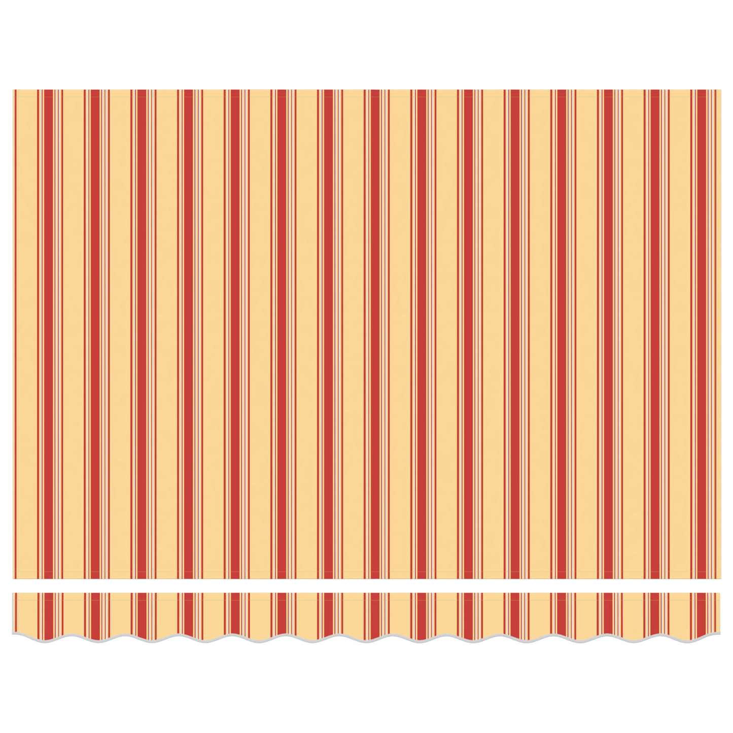 Awning Yellow and orange 3.5 x 2.5 m Polyester and metal