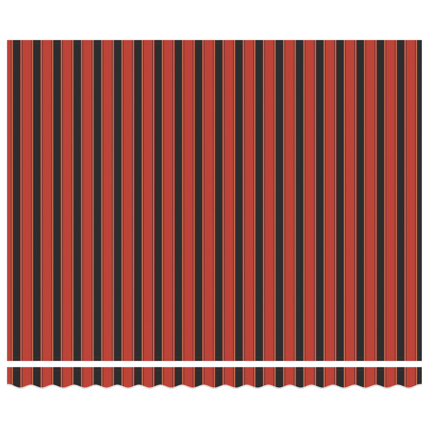 Retractable Awning Orange and brown 400 x 350 cm Polyester