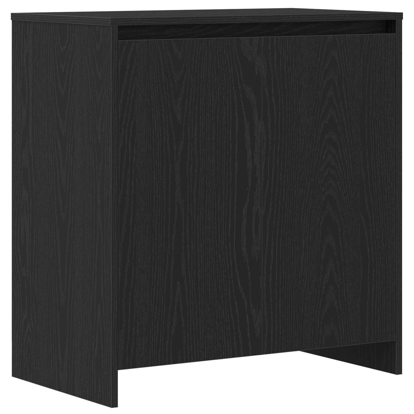 Sideboard 2 pcs Black 70 x 41 x 75 cm Engineered wood
