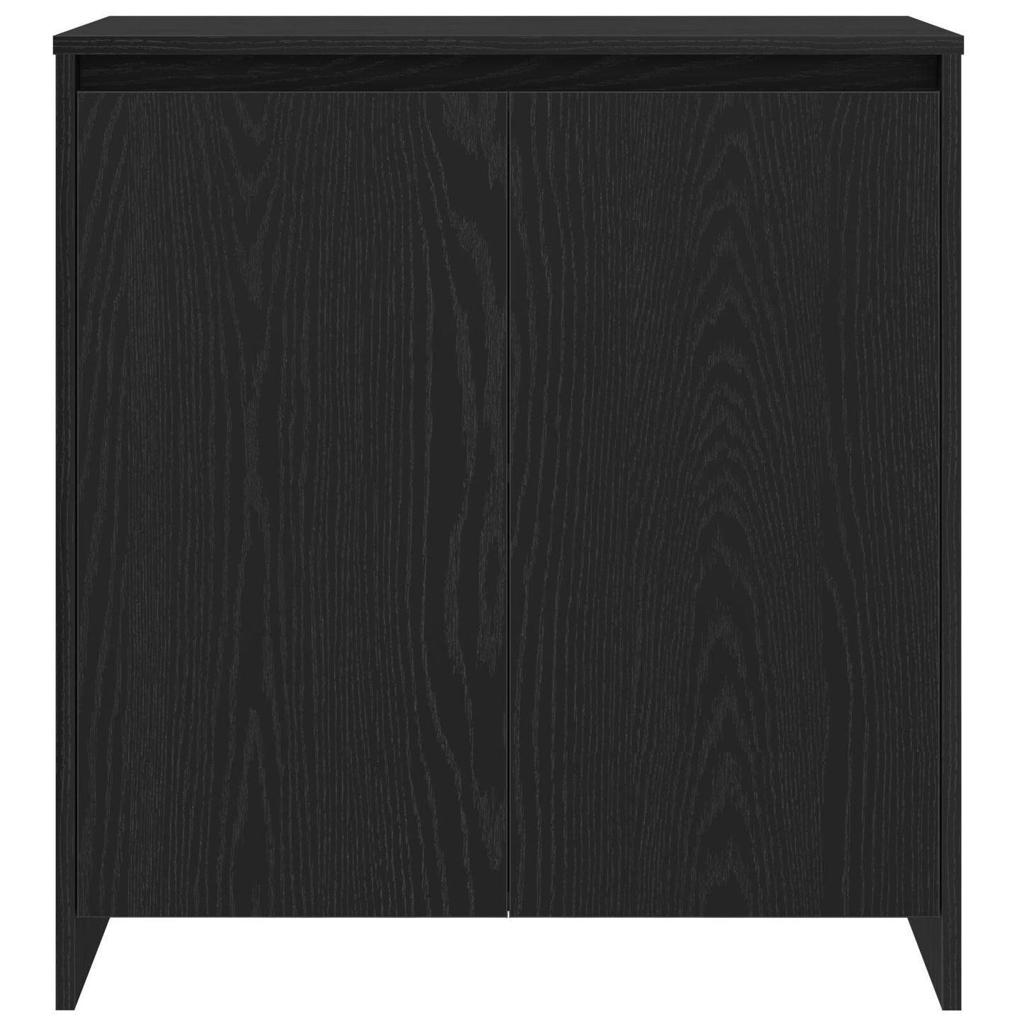 Sideboard 2 pcs Black 70 x 41 x 75 cm Engineered wood