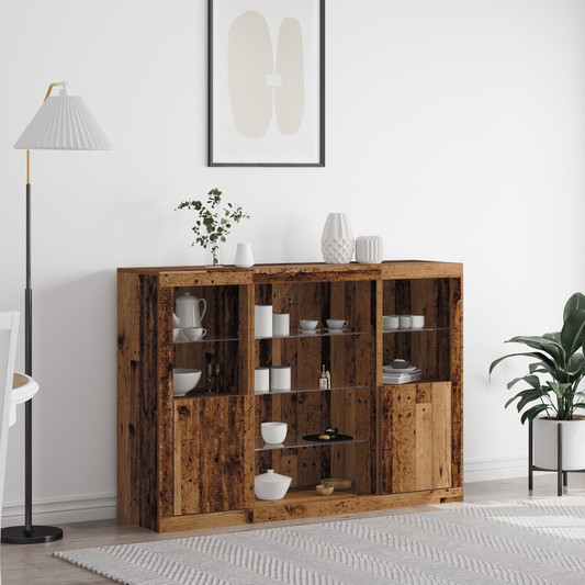 Sideboard Old wood 142.5 x 37 x 100 cm Engineered wood