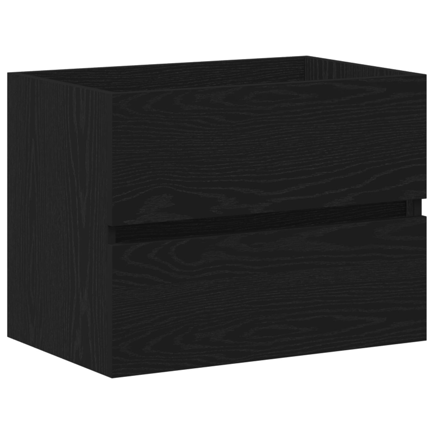 Sink Cabinet Black oak 60 x 39 x 62 cm Engineered wood