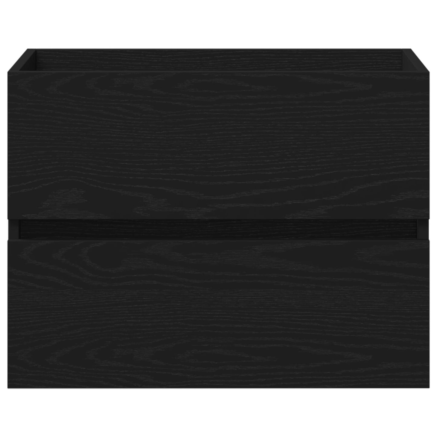 Sink Cabinet Black oak 60 x 39 x 62 cm Engineered wood