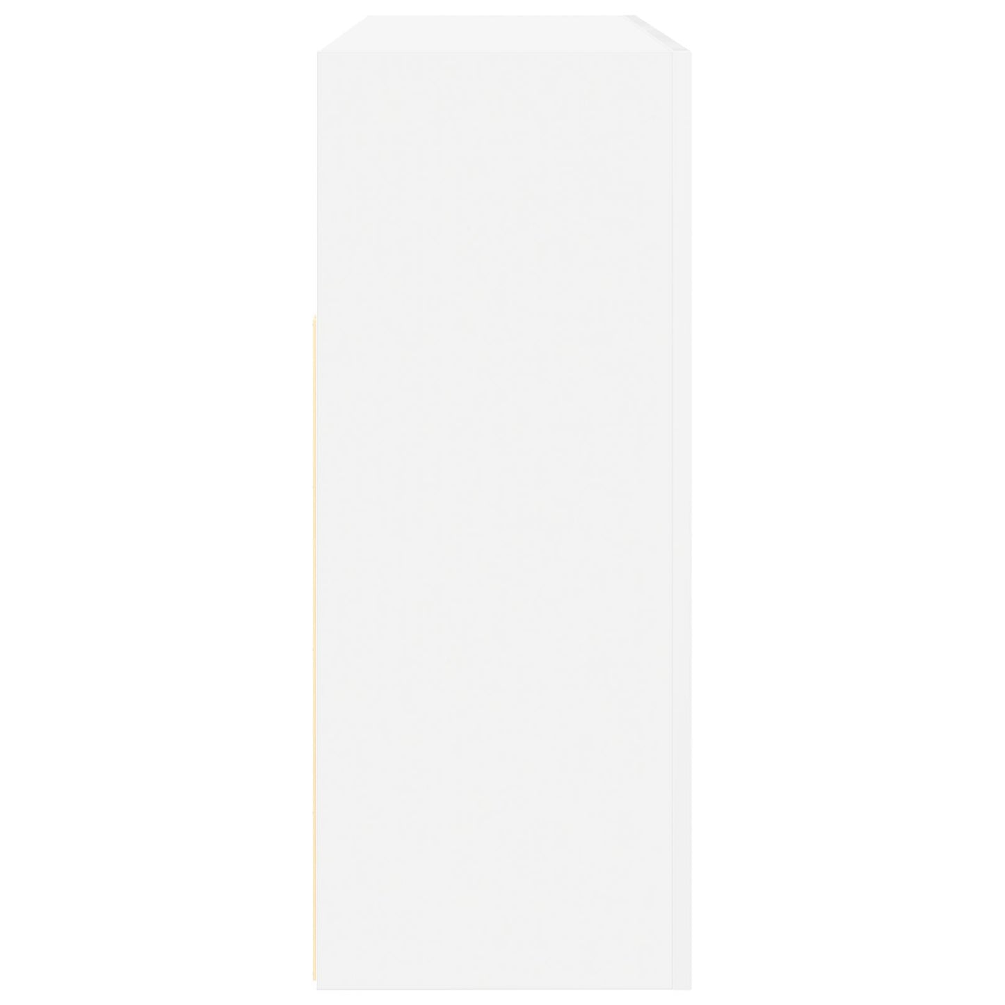 Sideboard White 116 x 30 x 75 cm Engineered wood