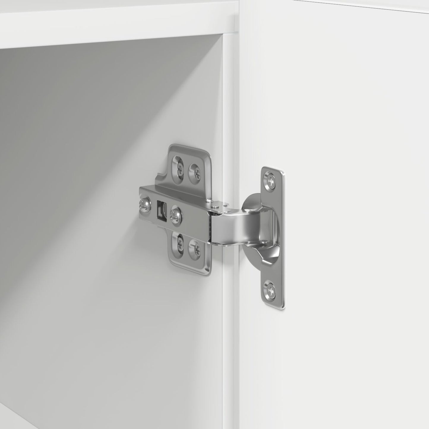 Sideboard White 116 x 30 x 75 cm Engineered wood