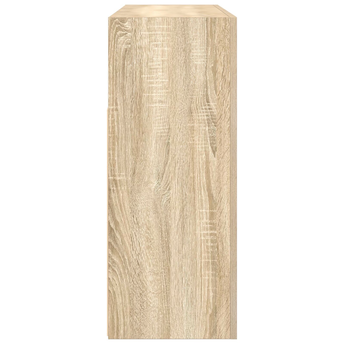 Sideboard Sonoma oak 116 x 30 x 75 cm Engineered wood