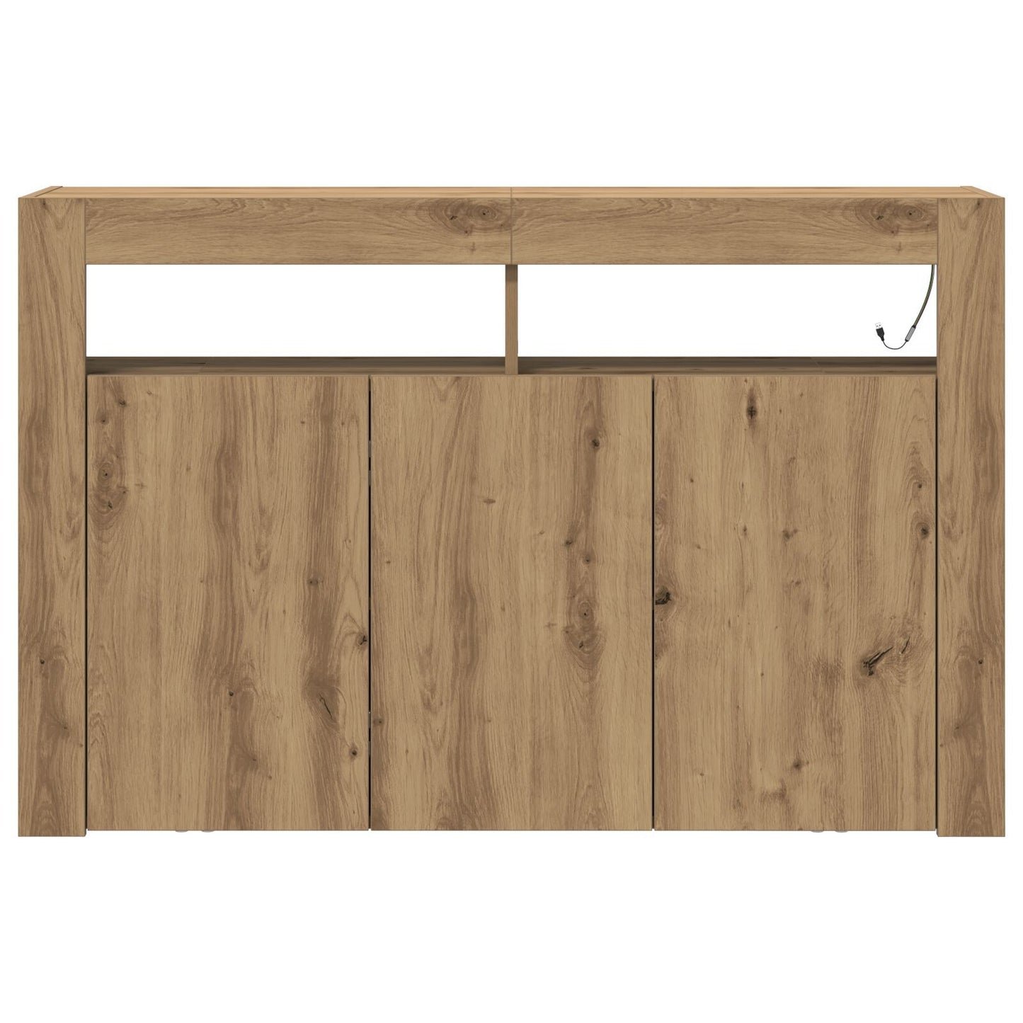 Sideboard Artisan oak 116 x 30 x 75 cm Engineered wood