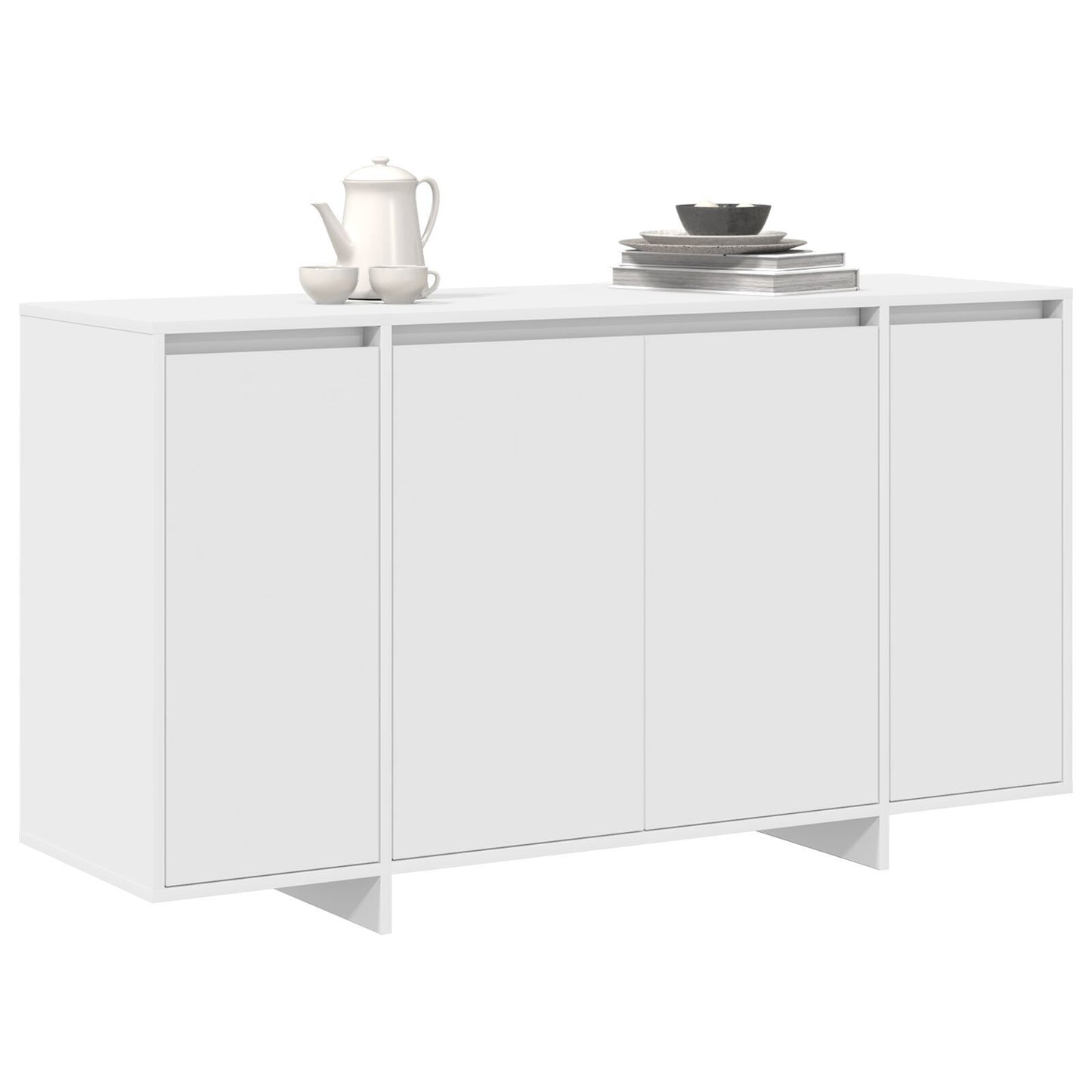 Sideboard White 135 x 41 x 69 cm Engineered wood