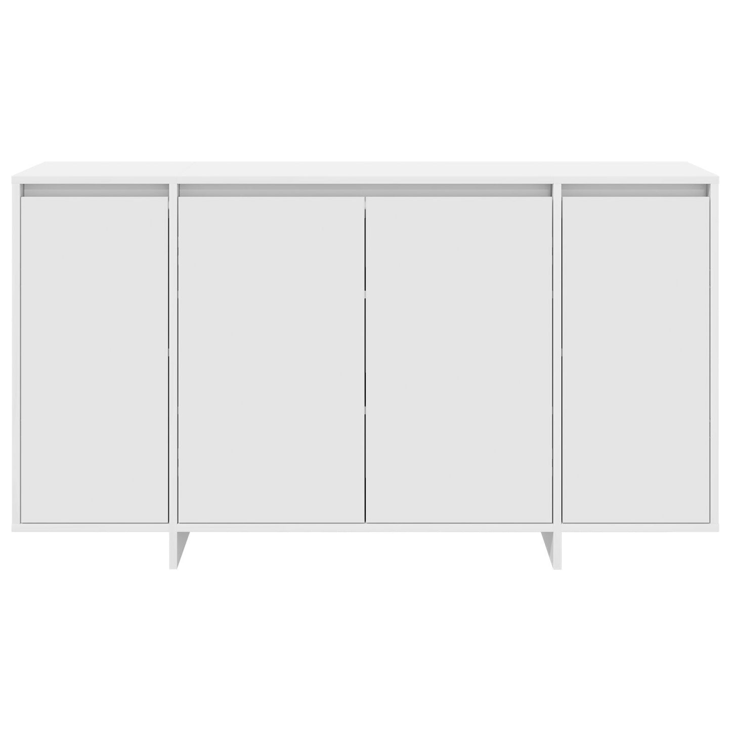 Sideboard White 135 x 41 x 69 cm Engineered wood
