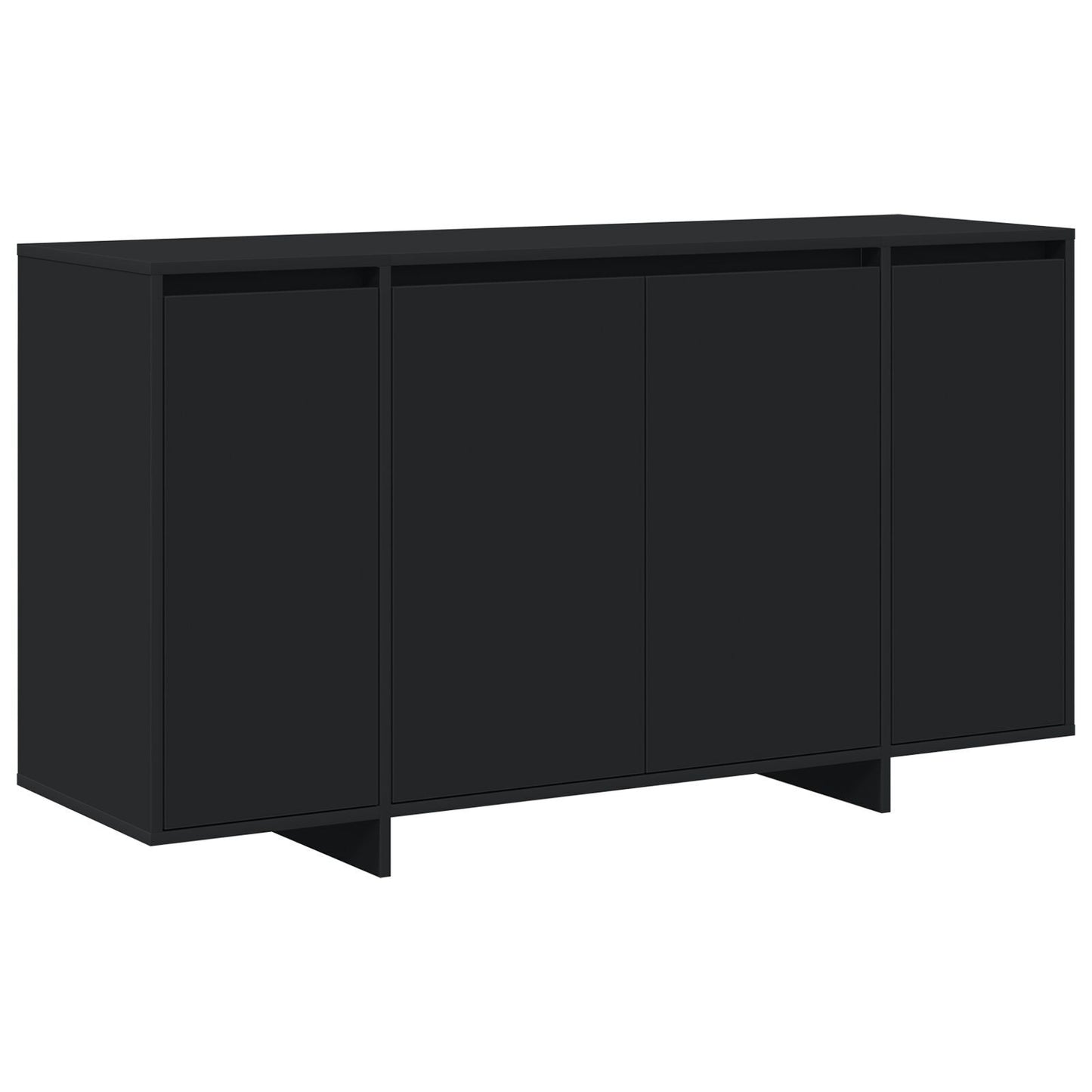 Sideboard Black 135 x 41 x 69 cm Engineered wood