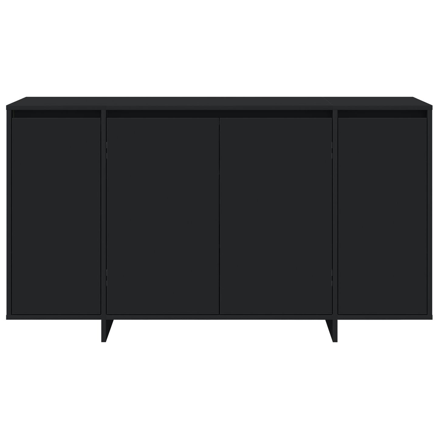 Sideboard Black 135 x 41 x 69 cm Engineered wood