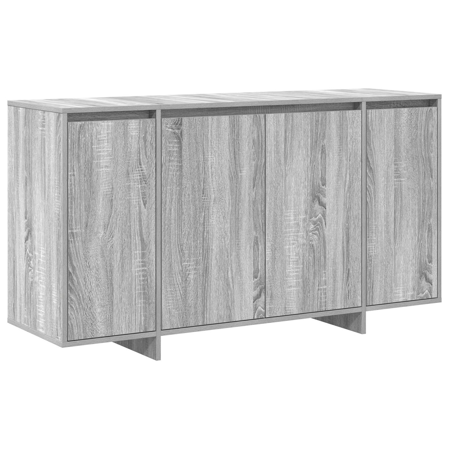 Sideboard Grey sonoma 135 x 41 x 69 cm Engineered wood