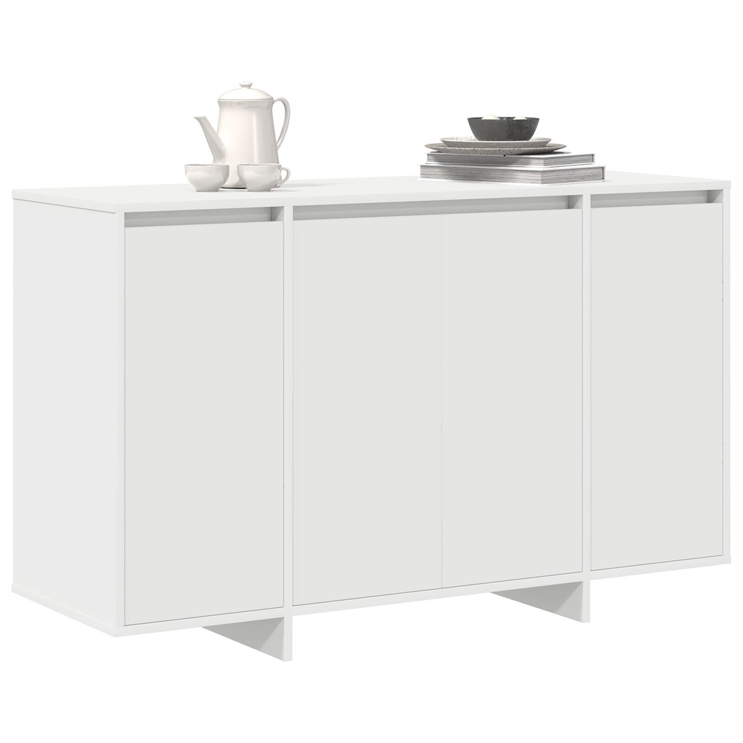 Sideboard White 120 x 41 x 75 cm Engineered wood