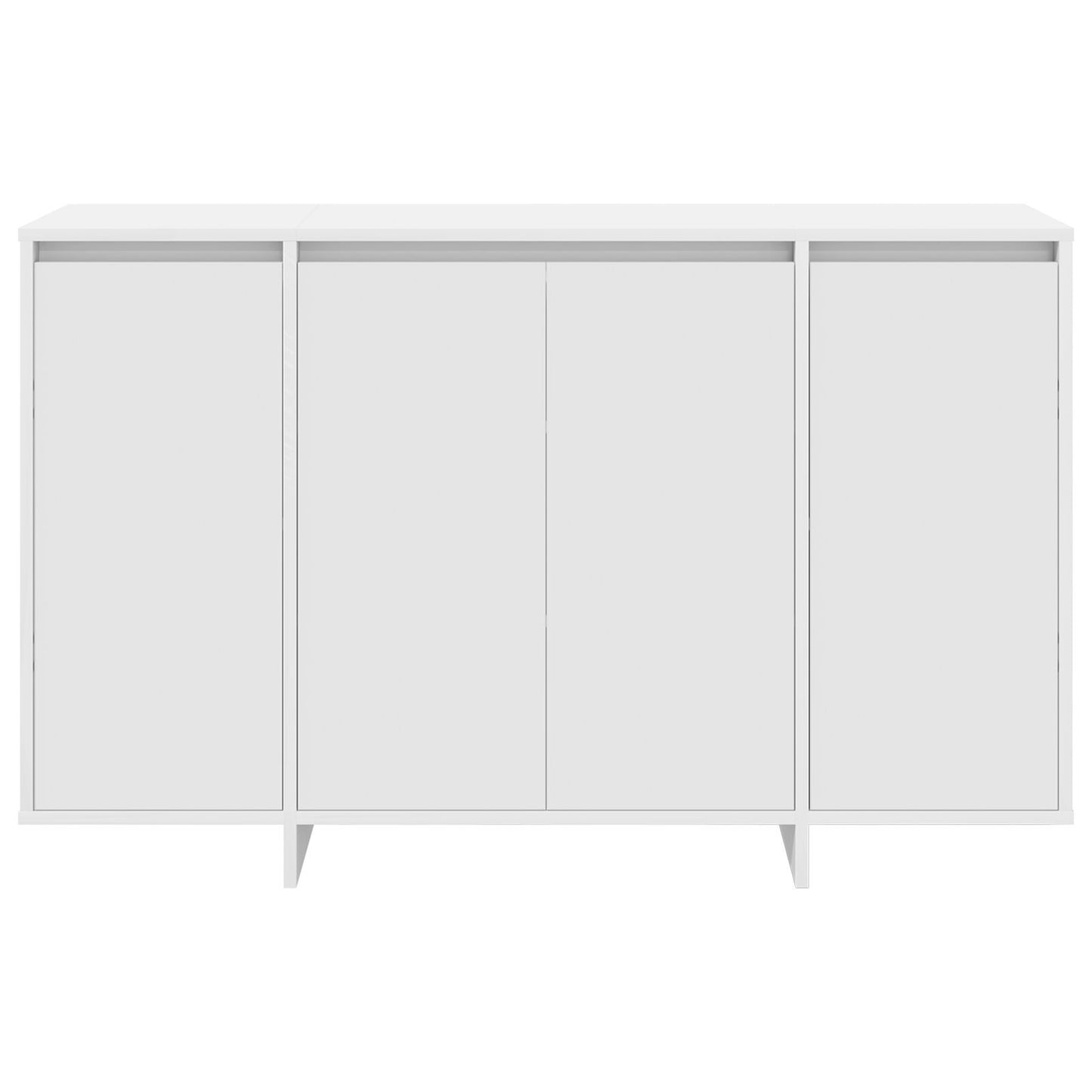 Sideboard White 120 x 41 x 75 cm Engineered wood