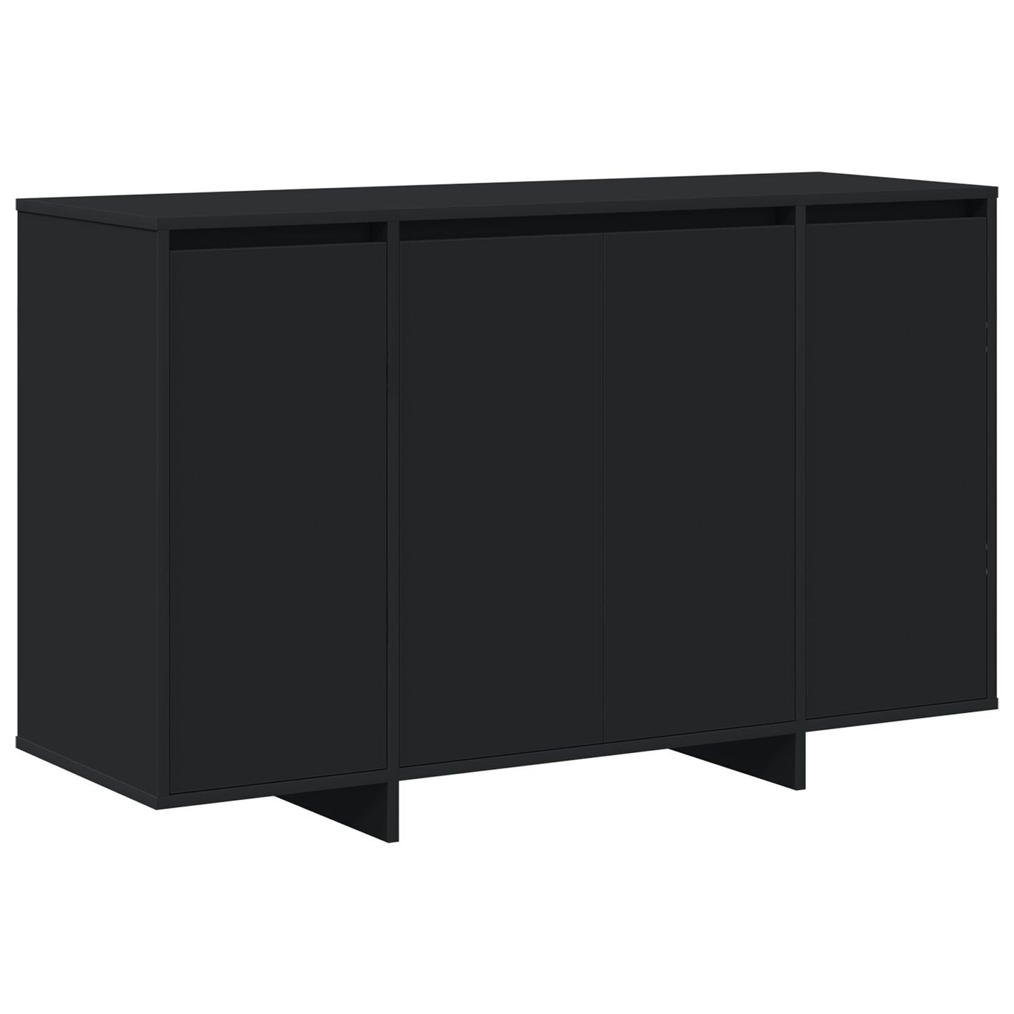 Sideboard Black 120 x 41 x 75 cm Engineered wood