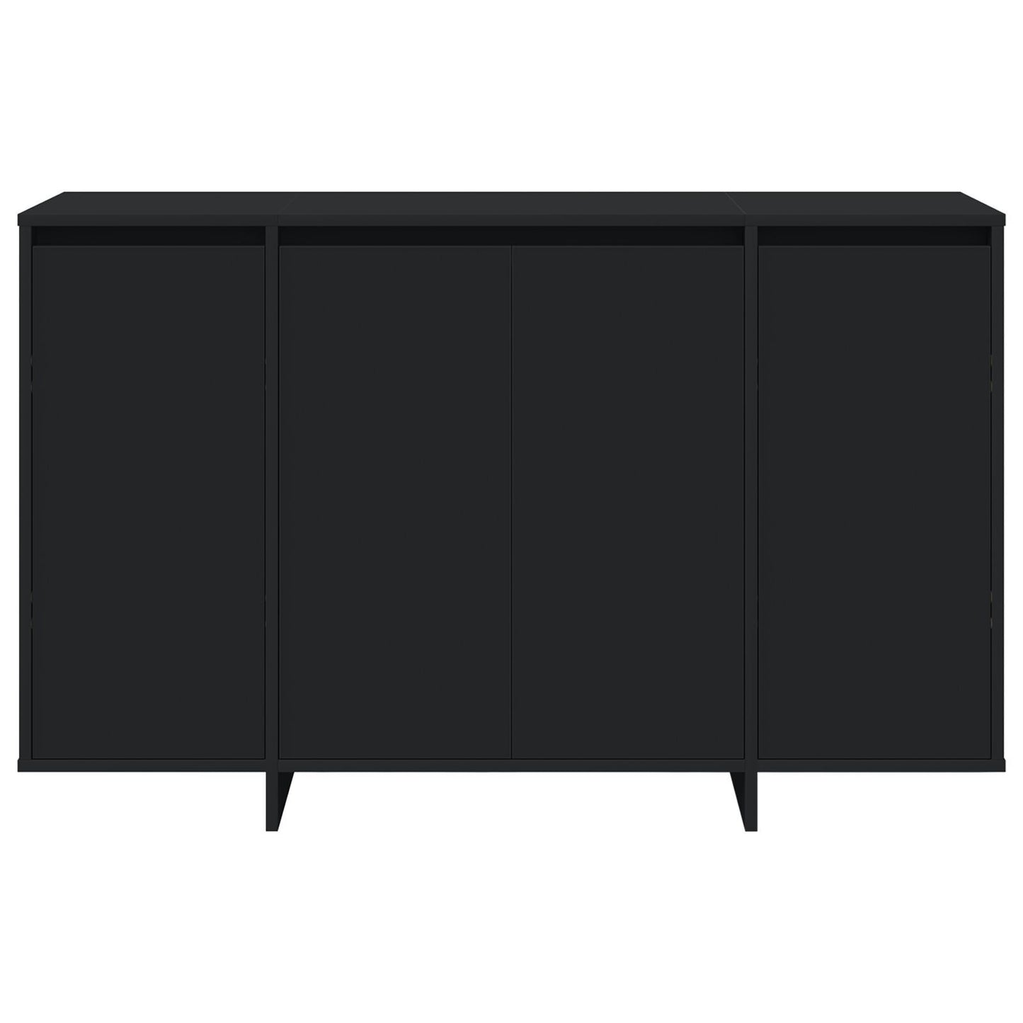 Sideboard Black 120 x 41 x 75 cm Engineered wood
