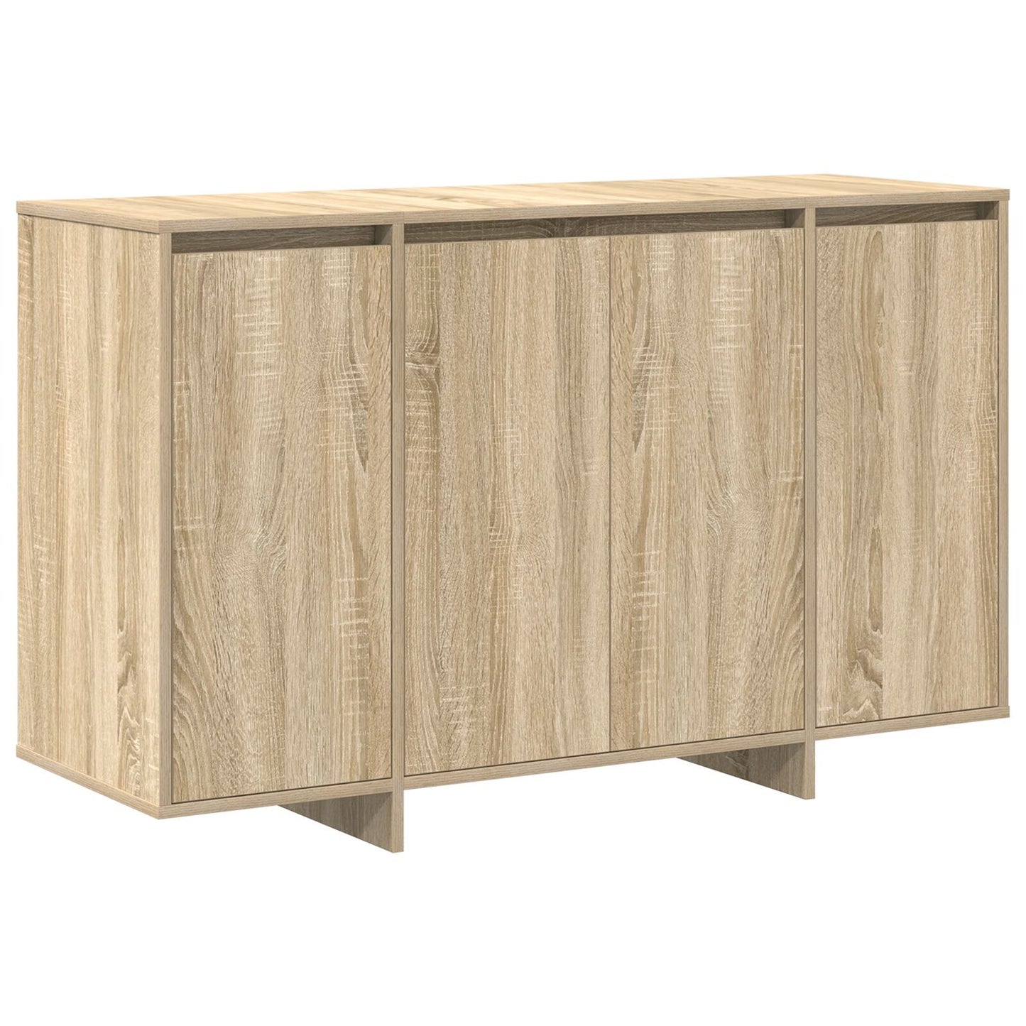 Sideboard Sonoma oak 120 x 41 x 75 cm Engineered wood