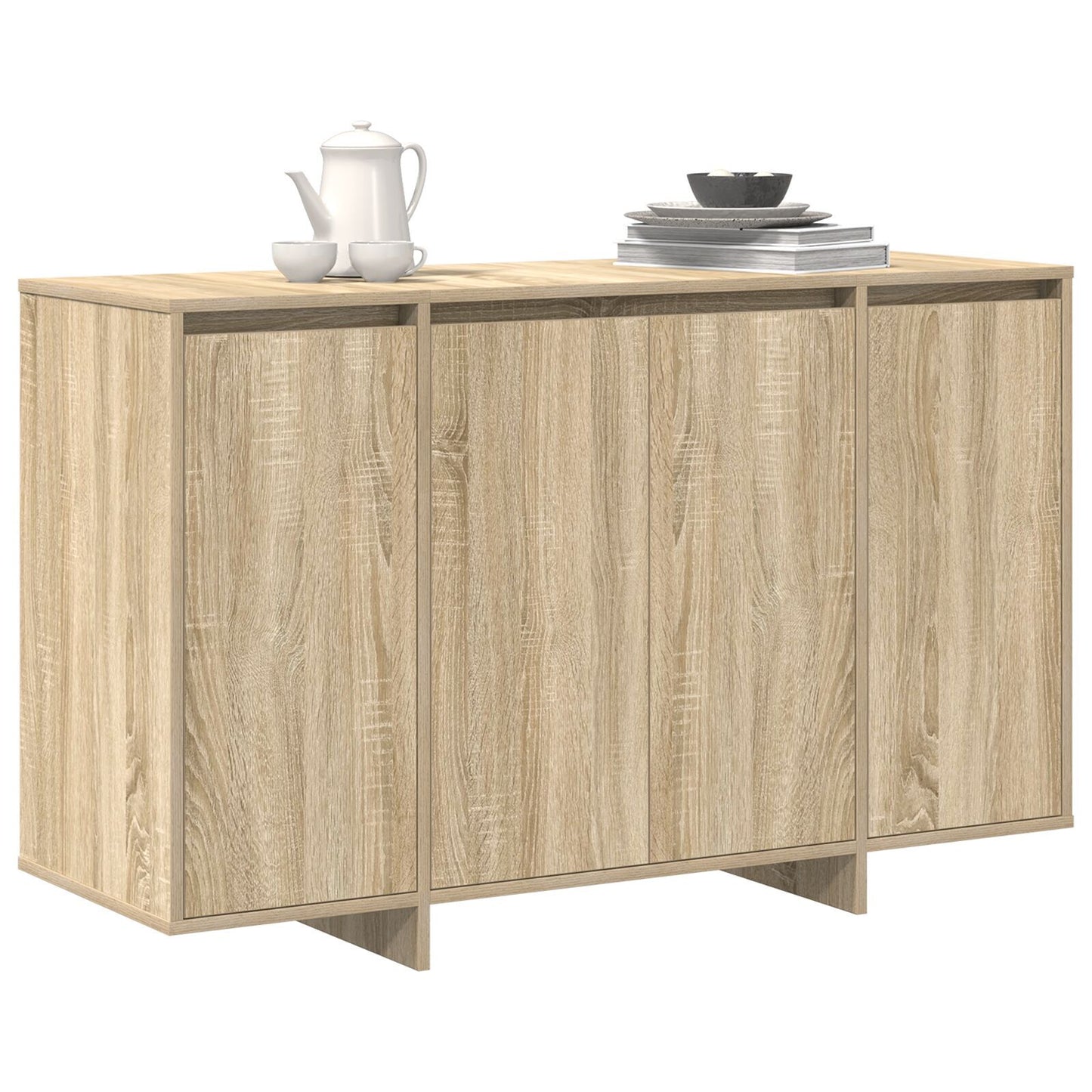 Sideboard Sonoma oak 120 x 41 x 75 cm Engineered wood