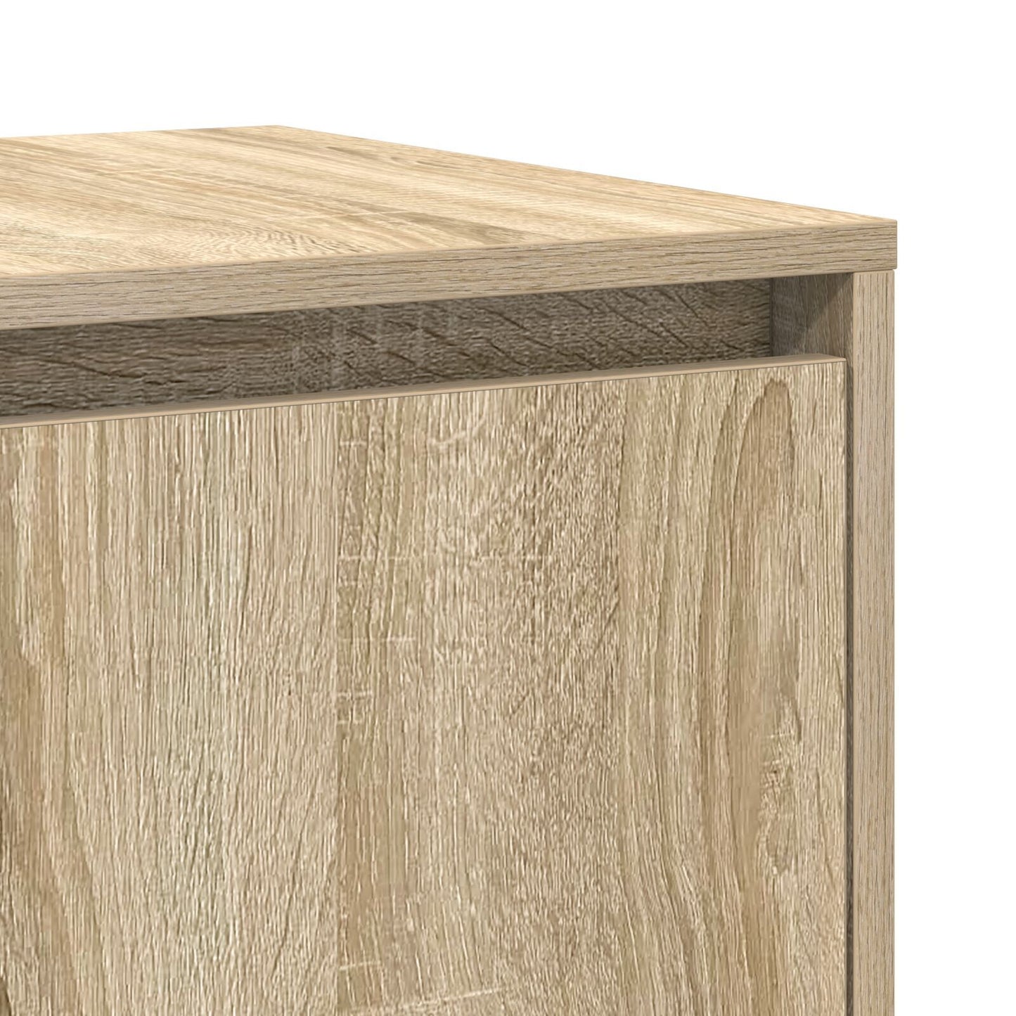 Sideboard Sonoma oak 120 x 41 x 75 cm Engineered wood