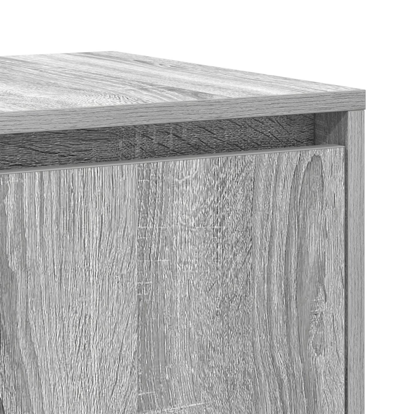 Sideboard Grey sonoma 120 x 41 x 75 cm Engineered wood