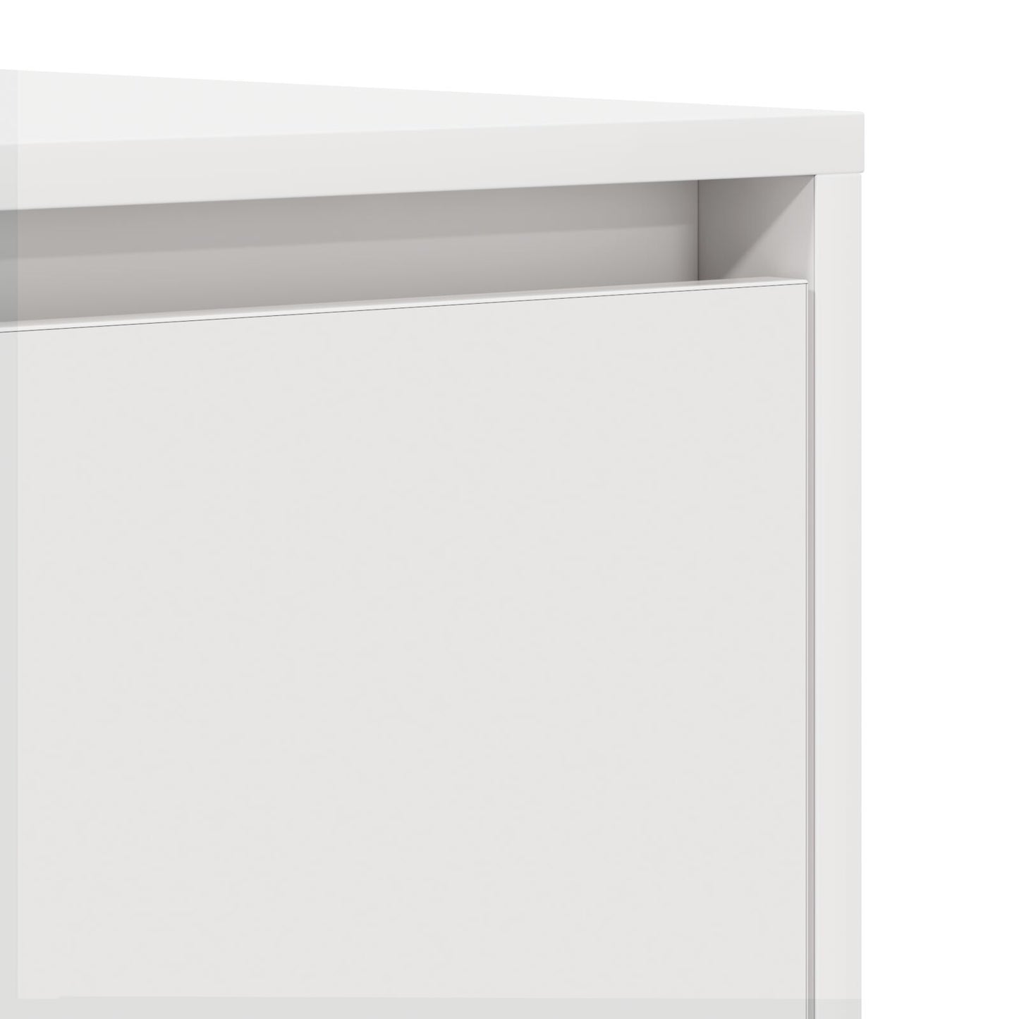 Sideboard with Drawer White 120 x 41 x 75 cm Engineered wood