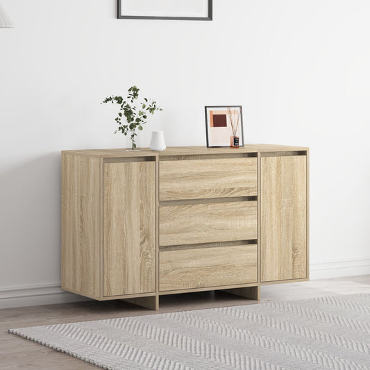 Sideboard Sonoma oak 120 x 41 x 75 cm Engineered wood
