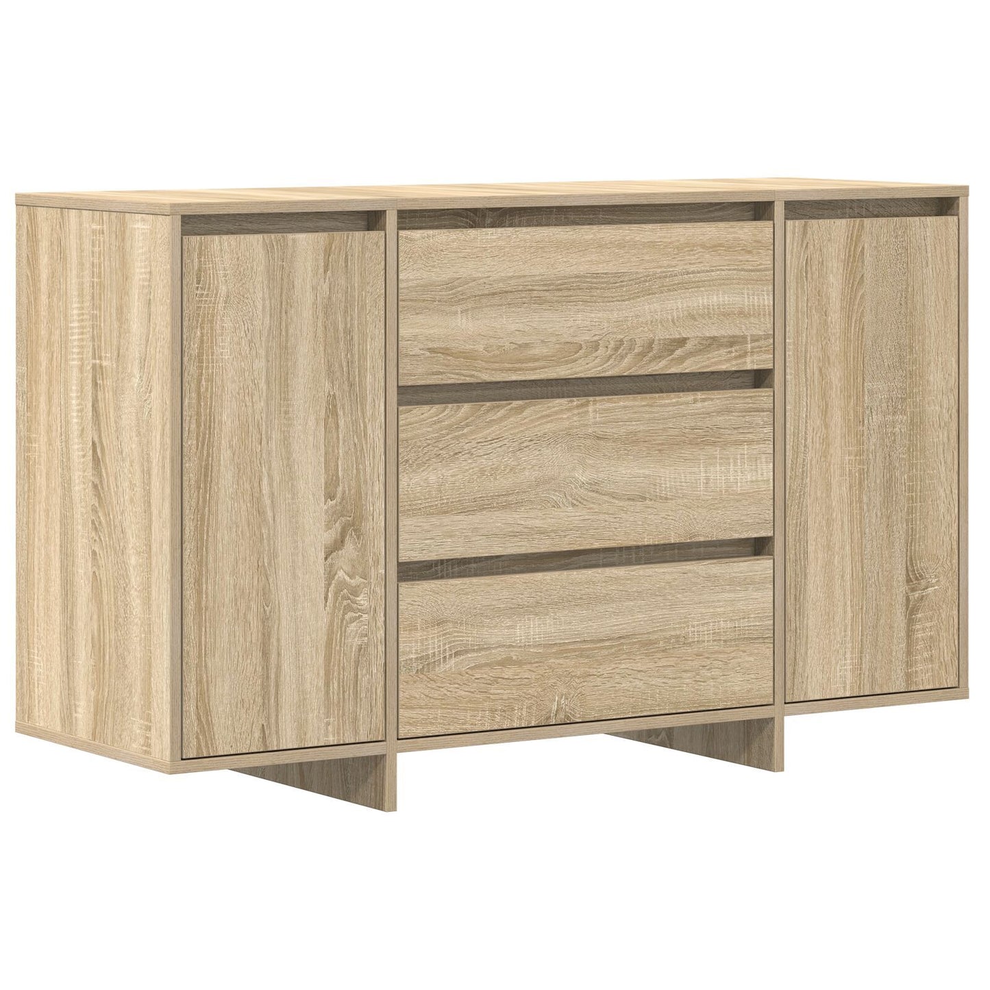 Sideboard Sonoma oak 120 x 41 x 75 cm Engineered wood