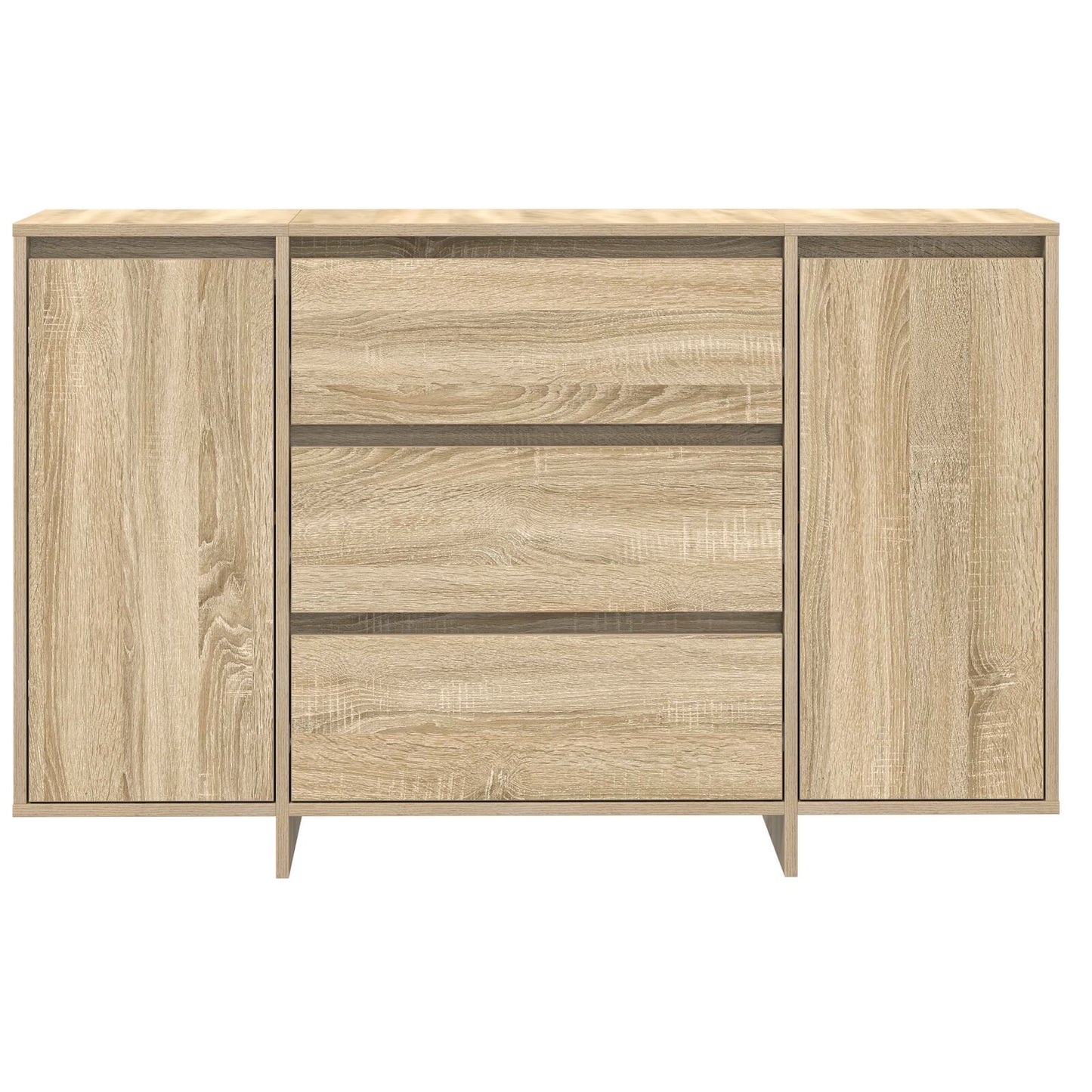 Sideboard Sonoma oak 120 x 41 x 75 cm Engineered wood