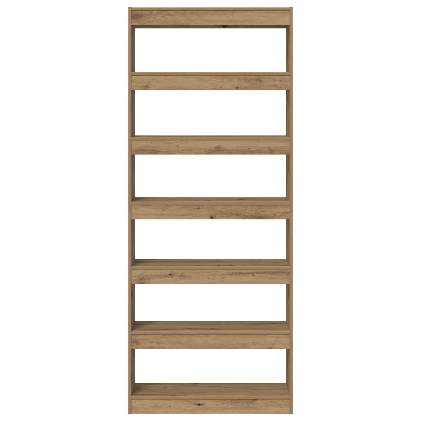 Bookcase Artisan oak 80 x 30 x 198 cm Engineered wood