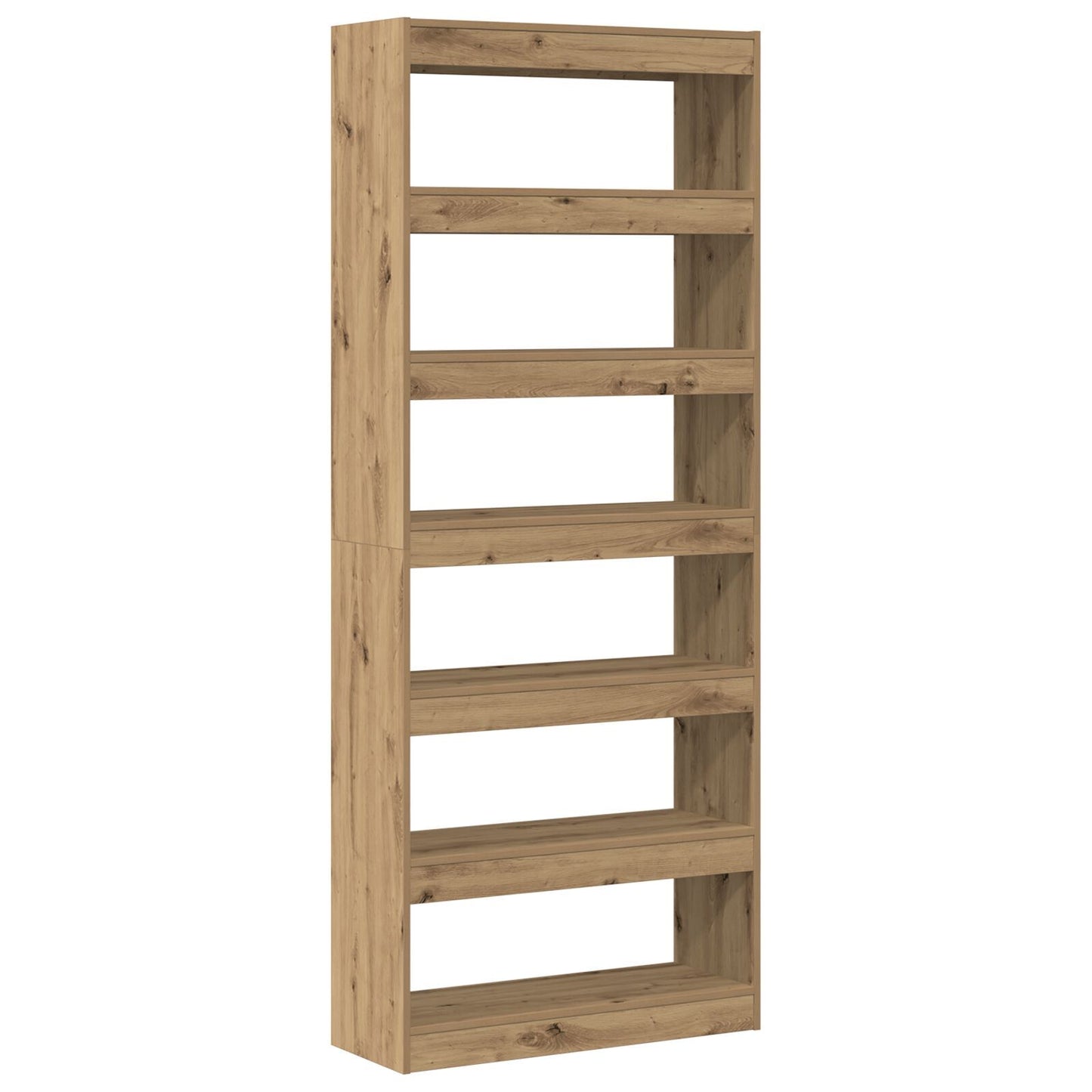 Bookcase Artisan oak 80 x 30 x 198 cm Engineered wood