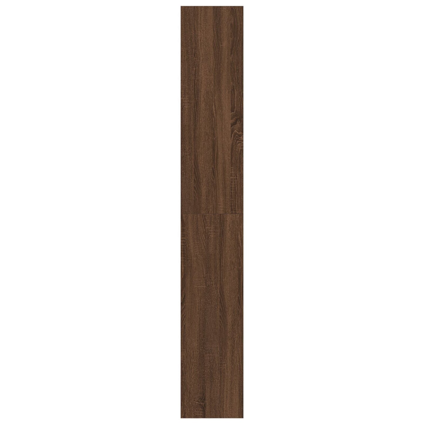 Book Cabinet Brown Engineered Wood