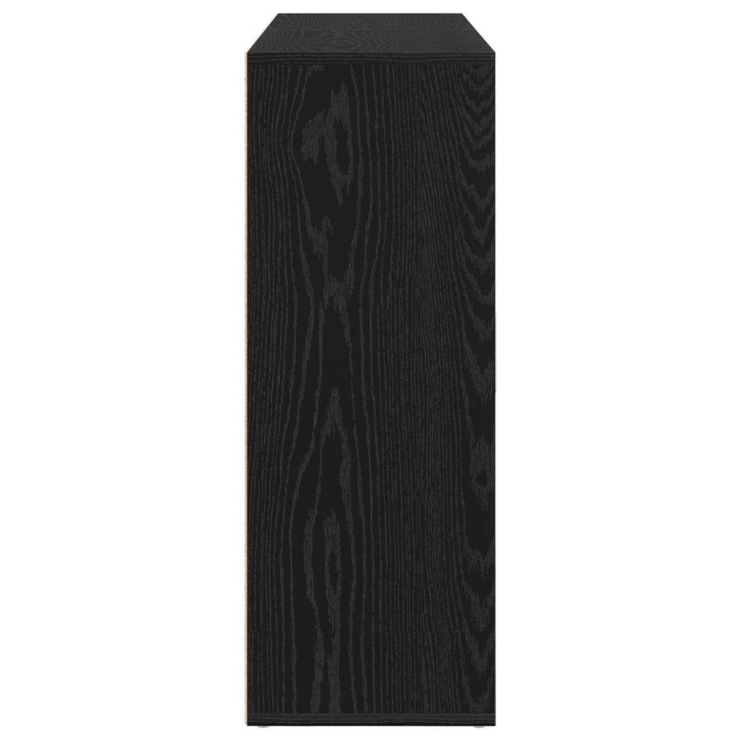 Sideboard Black oak 60 x 31 x 84 cm Engineered wood