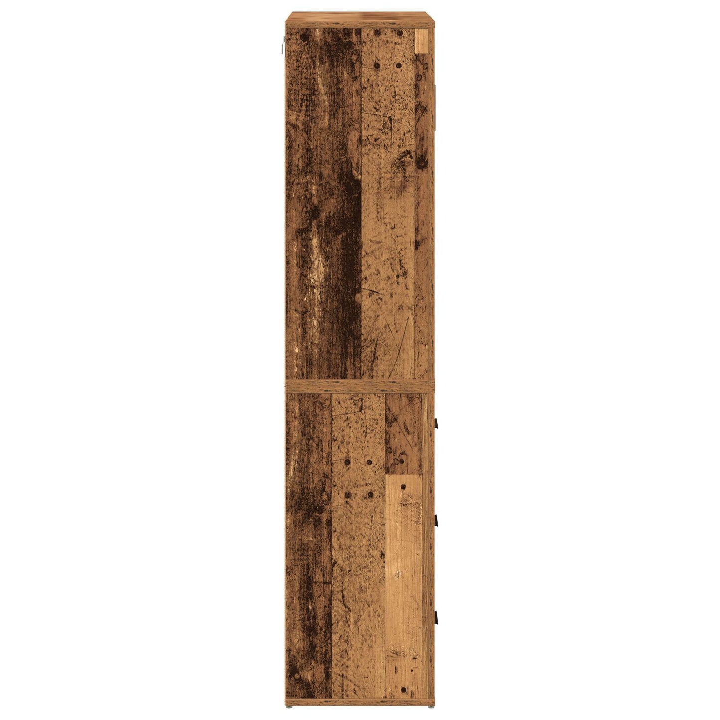 Highboard with Drawer Old wood 80 x 33 x 150 cm Engineered wood