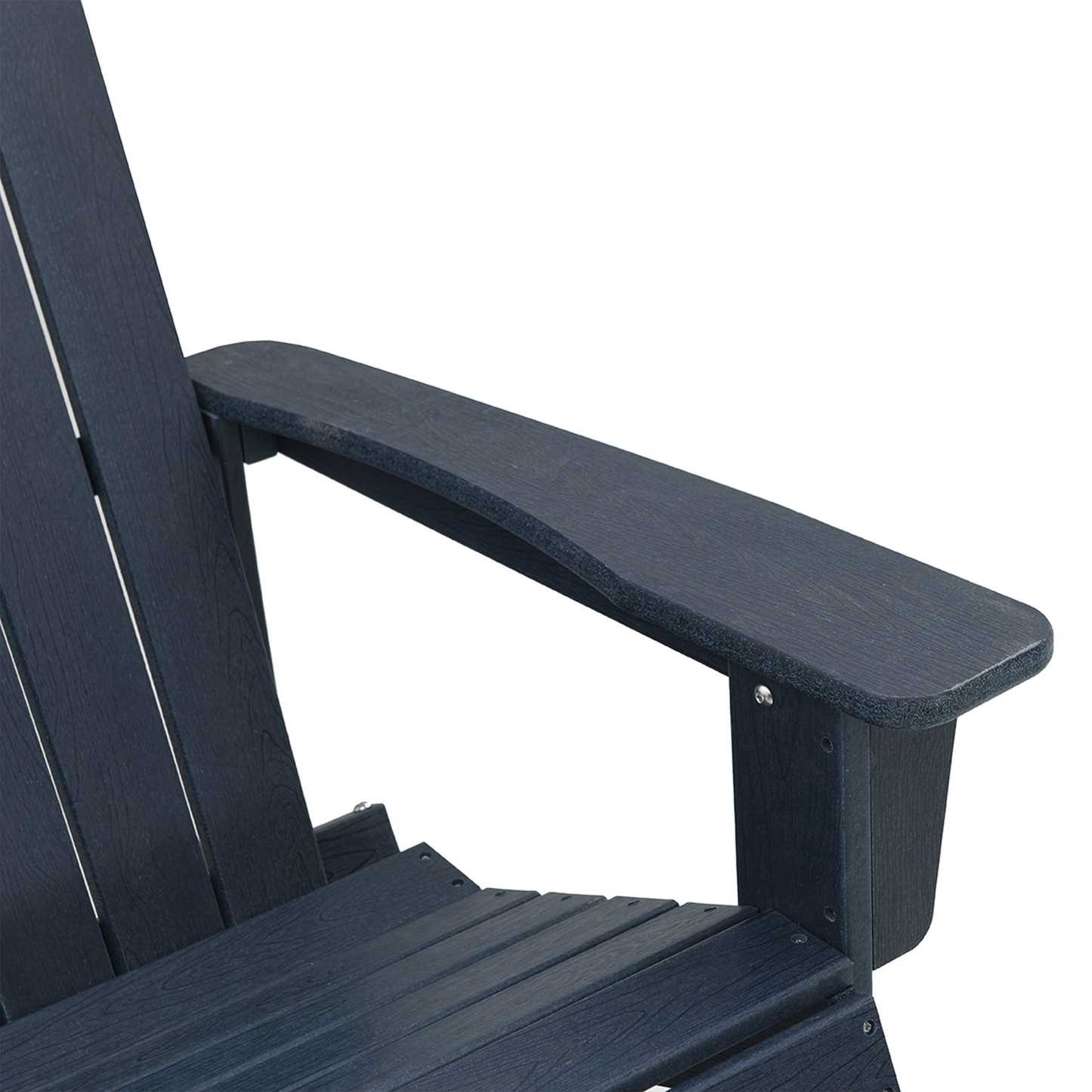 Adirondack Rocking Chairs 2 pcs Navy blue HDPE