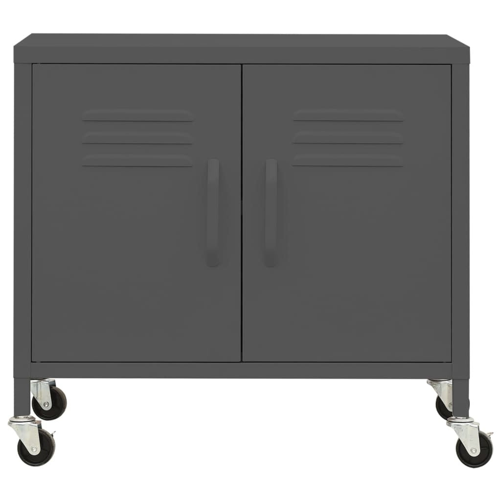 Storage Cabinet Anthracite 60x35x56 cm Steel