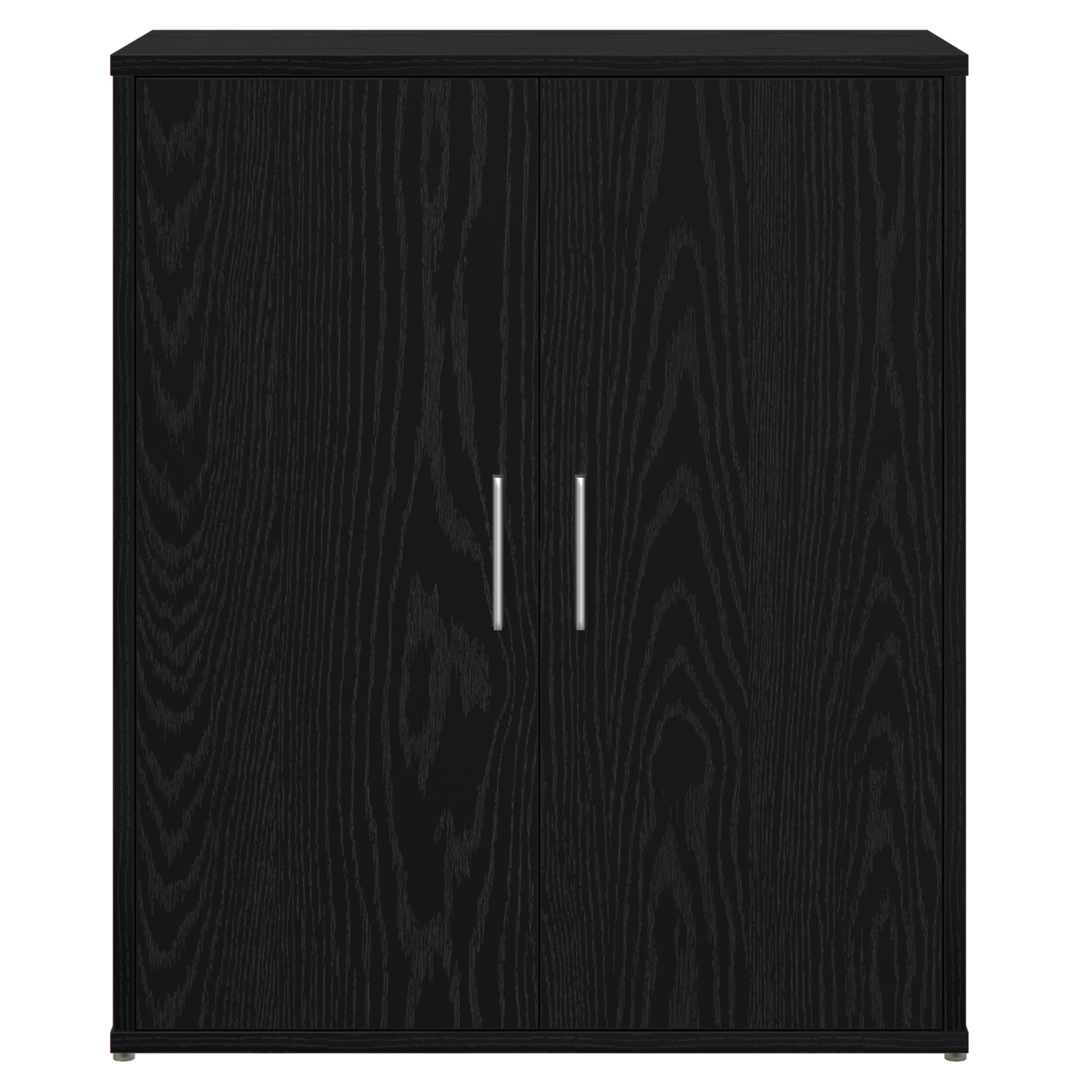 Sideboard 2 pcs Black Oak 60 x 31 x 70 cm Engineered Wood