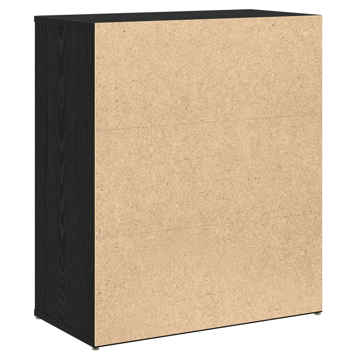 Sideboard 2 pcs Black Oak 60 x 31 x 70 cm Engineered Wood