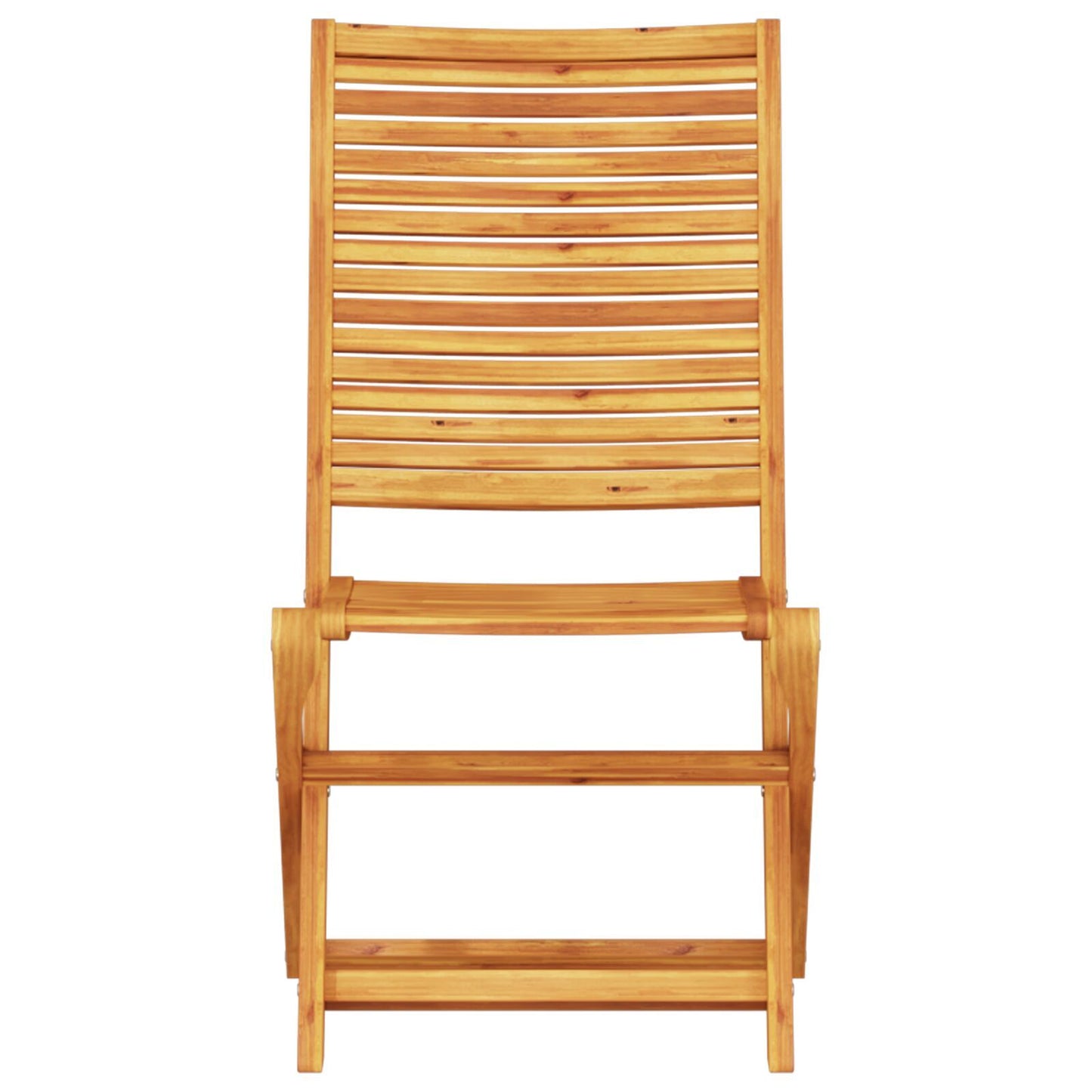 Folding Bistro Set Folding 3 pcs Brown Solid acacia wood