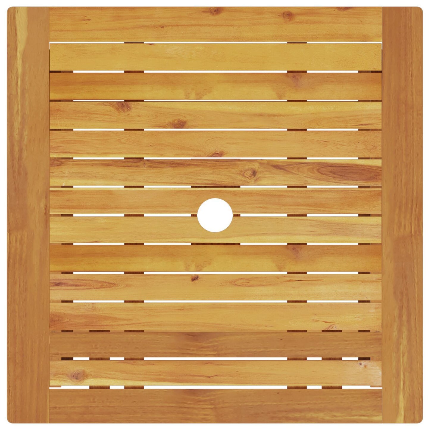 Folding Bistro Set Folding 3 pcs Brown Solid acacia wood