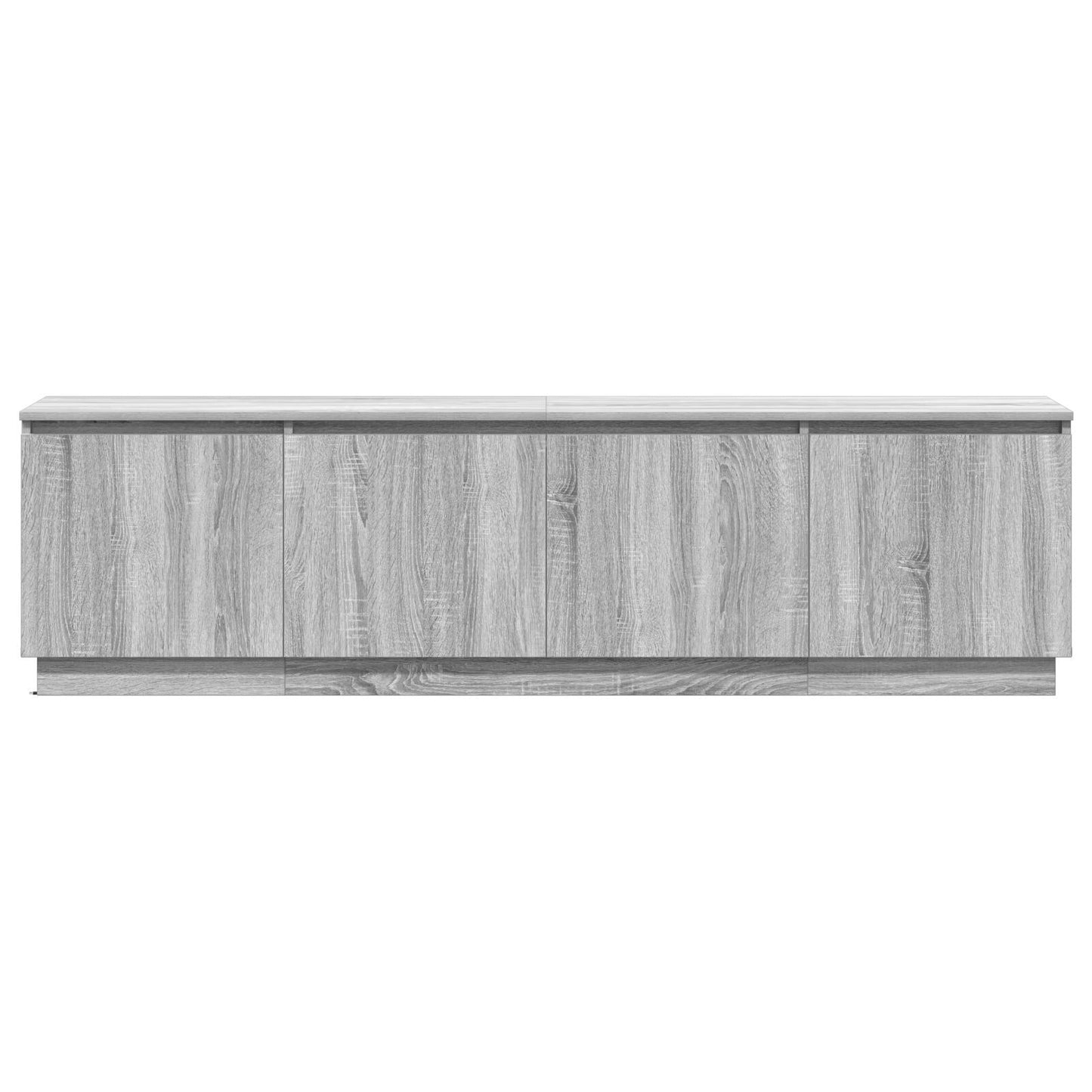 TV cabinet with LED Grey sonoma 180 x 38 x 49 cm