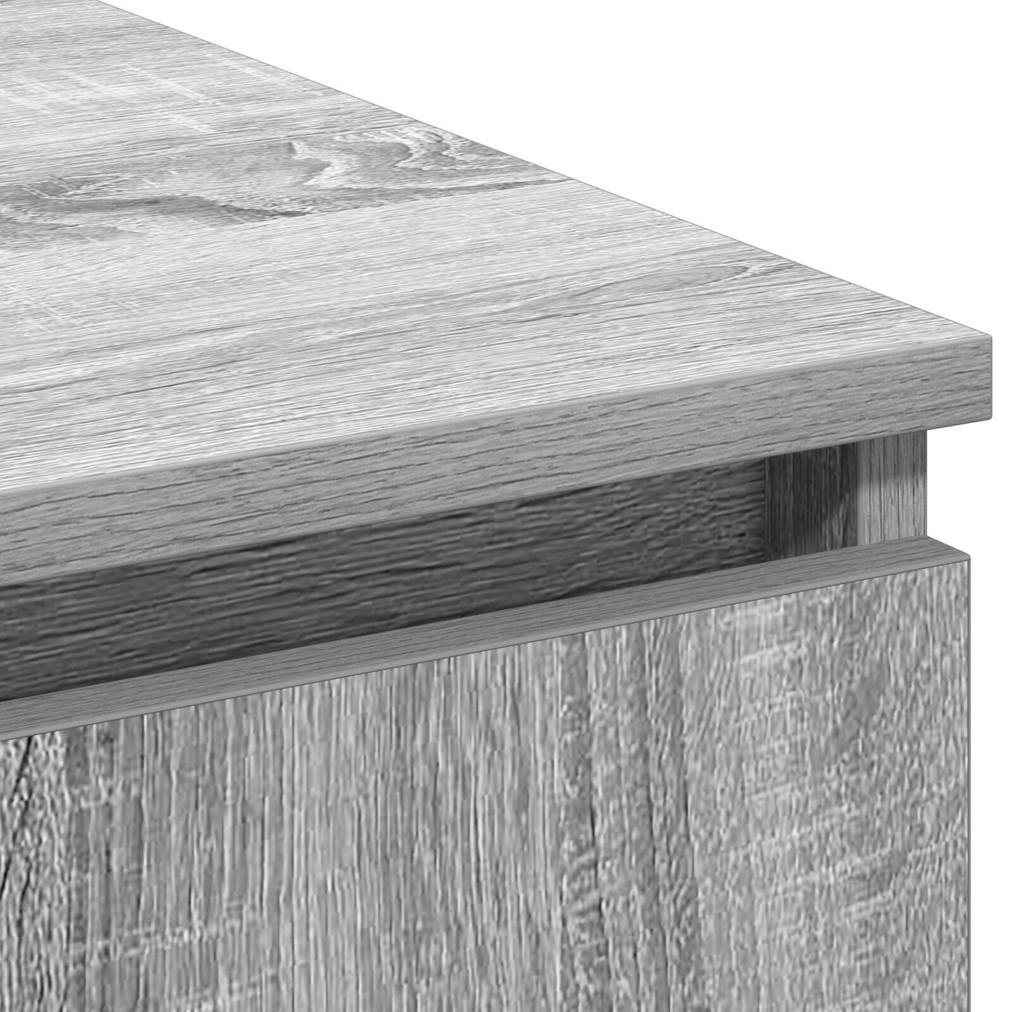 TV cabinet with LED Grey sonoma 180 x 38 x 49 cm