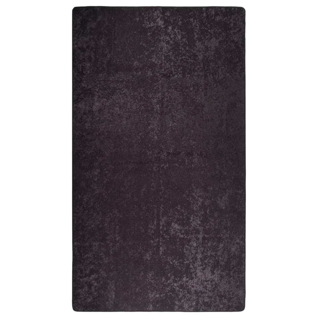 Rug Washable 190x300 cm Anthracite Anti Slip