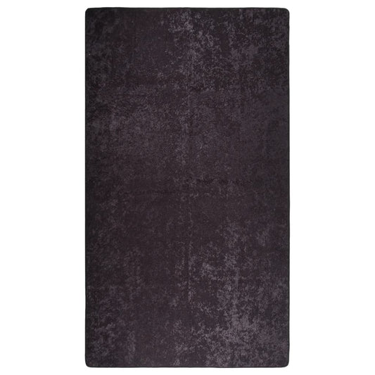 Rug Washable 190x300 cm Anthracite Anti Slip