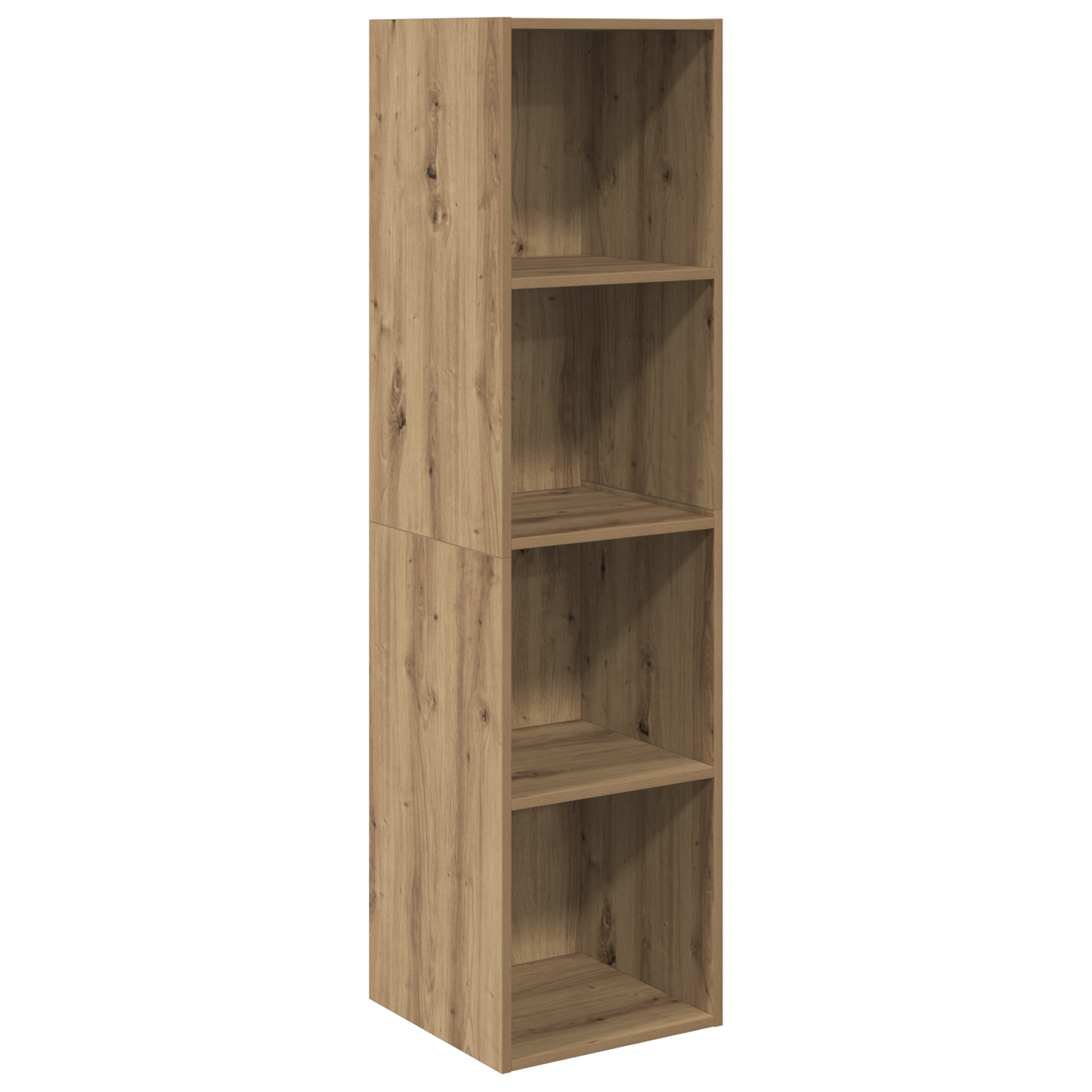 TV Cabinet Set 4 pcs Artisan oak 37 x 37 x 142.5 cm