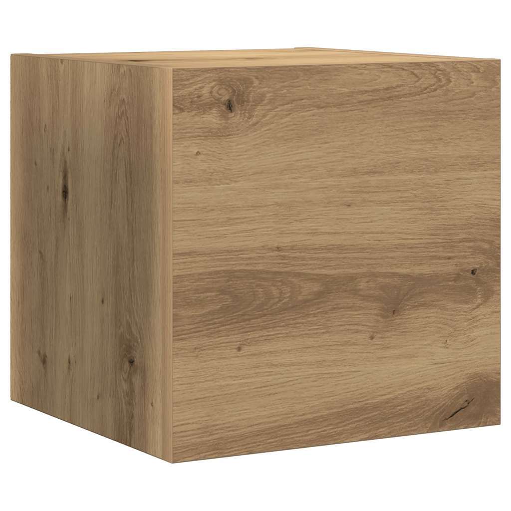 TV Cabinet Set Wall-mounted 4 pcs Artisan oak 60 x 30 x 30 cm