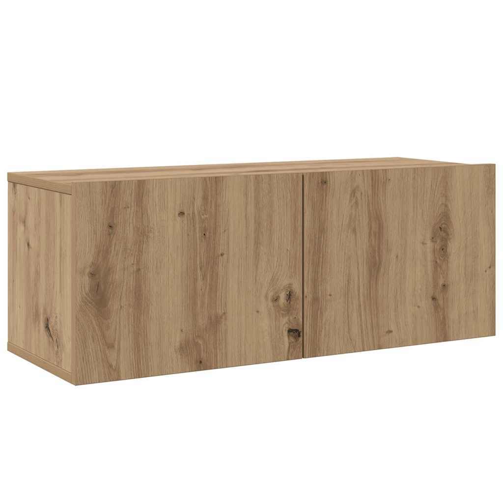 TV Cabinet Set Wall-mounted 6 pcs Artisan oak 30.5 x 30 x 90 cm
